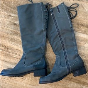 Grey Donald Pliner boots